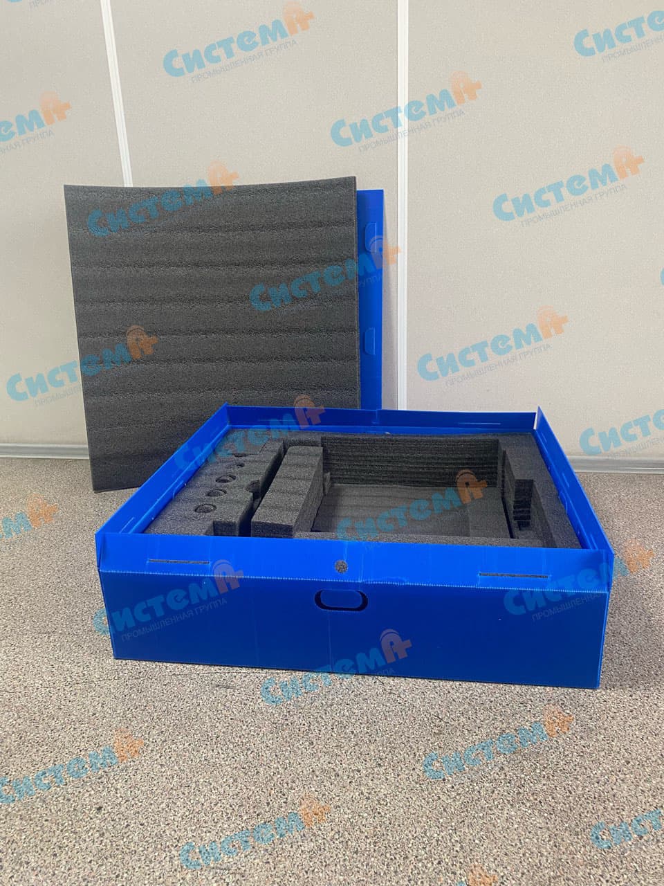 Короба из сотового полипропилена с полимерным ложементом